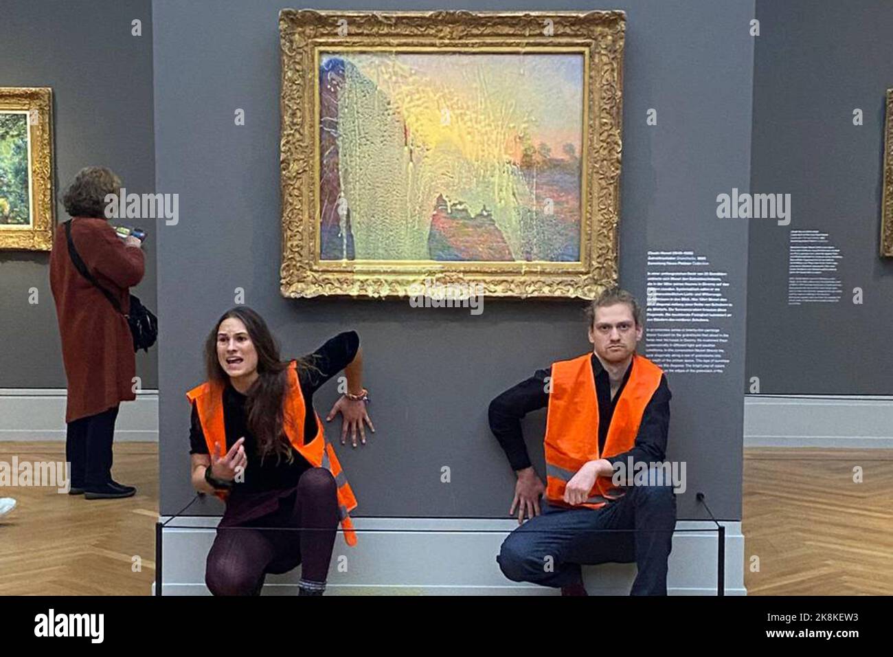 Handout photo released by climate mouvement Last Generation (Letzte